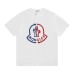 MONCLER モンクレール フレンチテリーロゴ 半袖Tシャツ メンズ 軽量パッケージ