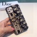 ディオール 携帯電話ケース 刺繍布 カードバッグ 携帯電話ケース