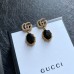 【GUCCI】ダブルGとブラッククリスタルのピアス