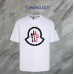 MONCLER モンクレール エンブレム クルーネック 半袖Tシャツ コットン100% メンズ ストリート系