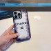 【CHANEL】新着 シャネル 携帯ケース 四面 サイド写真 大きな穴 携帯ケース