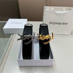 YSLメンズレザーベルト...