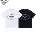 PRADA/プラダ ロゴ レタープリント シンプル ラウンドネック 半袖 Tシャツ