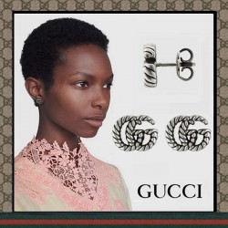 【GUCCI】ダブルG イヤリ...
