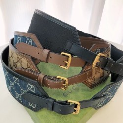 GUCCIブロンズバックルベル...