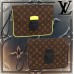 Louis Vuitton Sロック A4ポーチ モノグラム レザー
