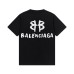 BALENCIAGA ニューインクプリントレター半袖(高品質)