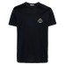 【速乾素材】MONCLER ロゴ半袖Tシャツ スポーツ メンズ 汗冷え防止