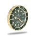 ロレックス壁掛け時計Submariner ウォールクロッ- ゴールドグリーン