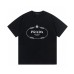 PRADA/プラダ ロゴ レタープリント シンプル ラウンドネック 半袖 Tシャツ
