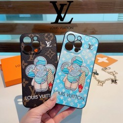 LV 携帯電話ケース 細穴エッ...