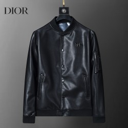 Dior ブラックレザーボンバ... Dior ブラックレザーボンバ...