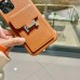 Hermes オレンジ きんぞく 電話ケース zm