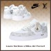【日本未入荷】♪超入手困難LOUIS VUITTON X NIKE AIR FORCE1 ホワイトグレー【代金引換】