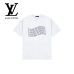 LOUISVUITTONルイ・ヴィトン 2024FW春夏新作lvレタープリント半袖Tシャツ