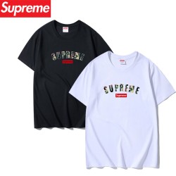 新作Supreme迷彩半袖Tシ...