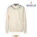 Moncler カジュアルルーズ長袖ラウンドネックスウェットシャツ