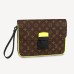 Louis Vuitton Sロック A4ポーチ モノグラム レザー