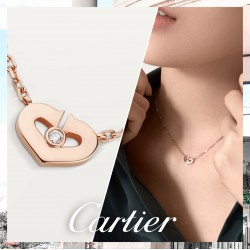 【Cartier】 ハート ネ...