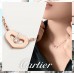 【Cartier】 ハート ネックレス ダイヤモンド