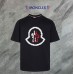 MONCLER モンクレール エンブレム クルーネック 半袖Tシャツ コットン100% メンズ ストリート系