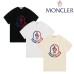 MONCLER モンクレール フレンチテリーロゴ 半袖Tシャツ メンズ 軽量パッケージ