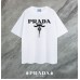 プラダTシャツ 夏 ホット プラダ レターロゴ ニット ユニセックス カップルウェア