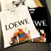 LOEWE クラシックレターカラーダイヤモンドクラフト半袖Tシャツ