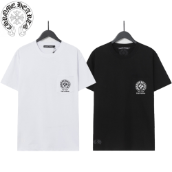 クロムハーツ 馬蹄花白黒半袖T...