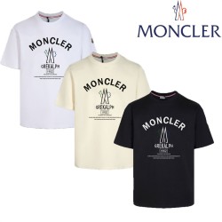 モンクレール ロゴ刺繍 クルー...