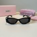 MIUMIU キャットアイサングラス ブラック