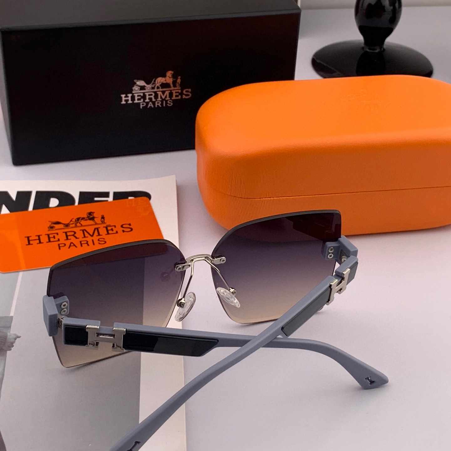 HERMES エルメス サングラス H6221 TR偏光シリーズ