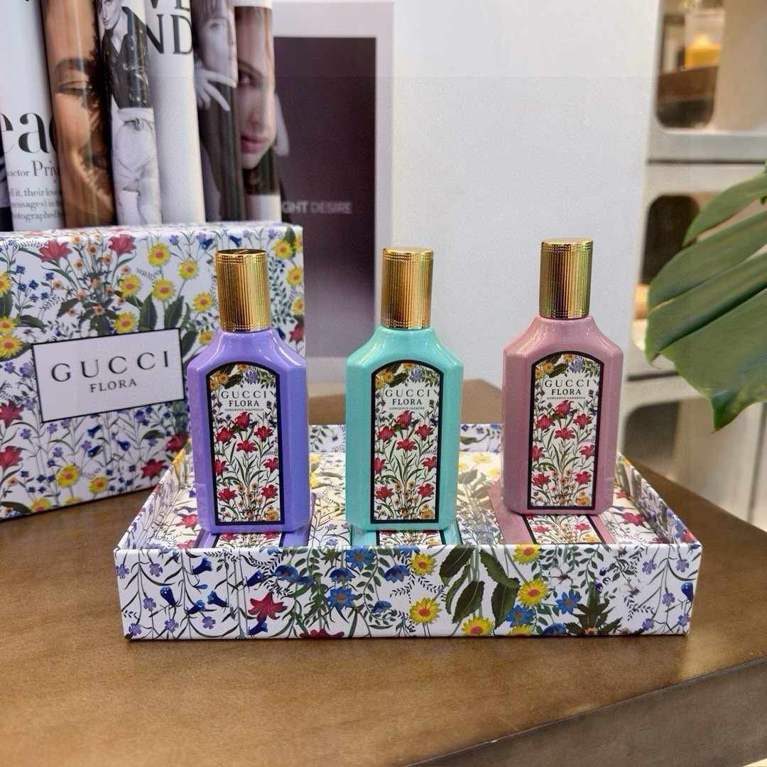 GUCCI グッチ フローラ ゴージャス ガーデニア 3本セット 30ml