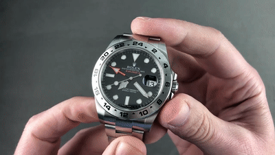 Rolex Explorer II Black Dial 216570 Rolex Watch Review[00_00_22--00_00_42].gif