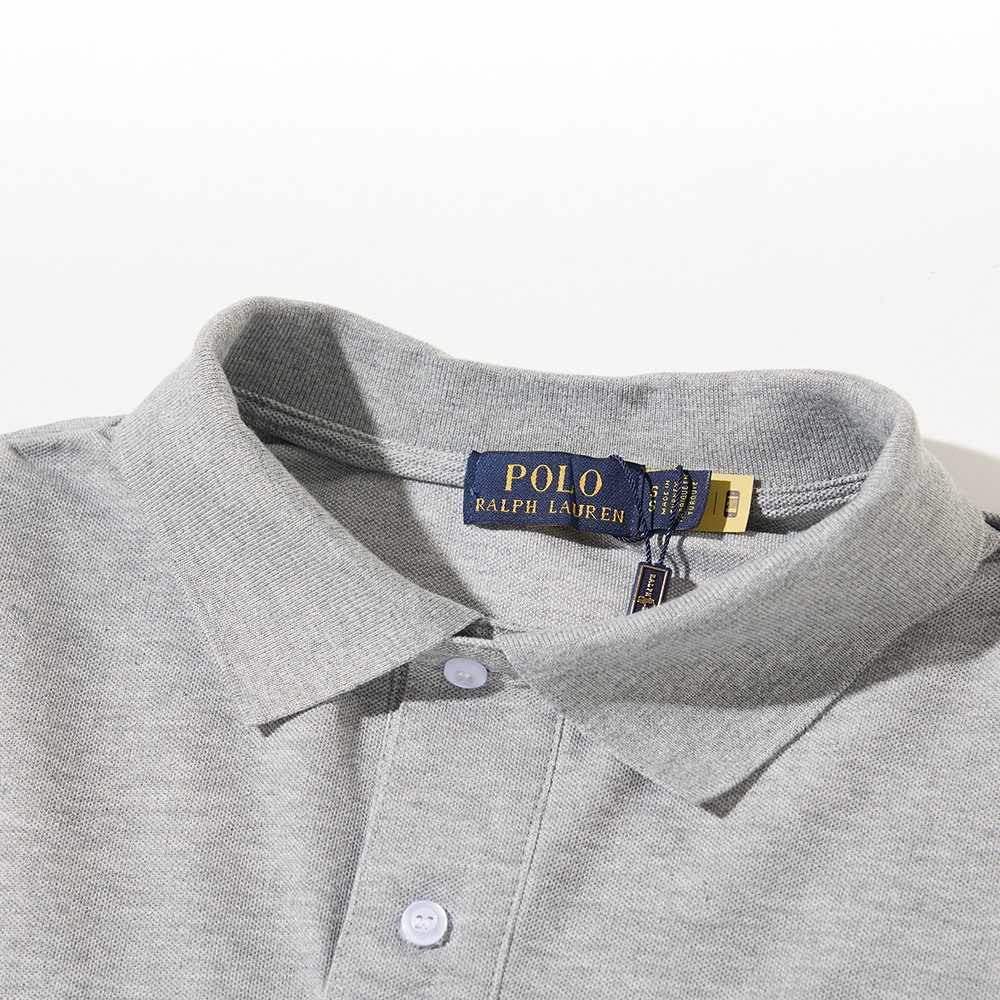 RALPH LAUREN ラルフローレン メンズ ショートスリーブ ポロシャツグレー