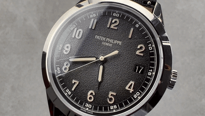 Y2meta.app-2022 Patek Philippe Calatrava Charcoal Dial 5226G-001 Patek Philippe Watch Review-(1080p)[00_00_03--00_00_23].gif