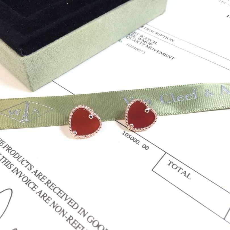 VAN CLEEF & ARPELS ヴァンクリーフ&アーペル クラシック レッドハート ネックレス イヤリング ブレスレット セット