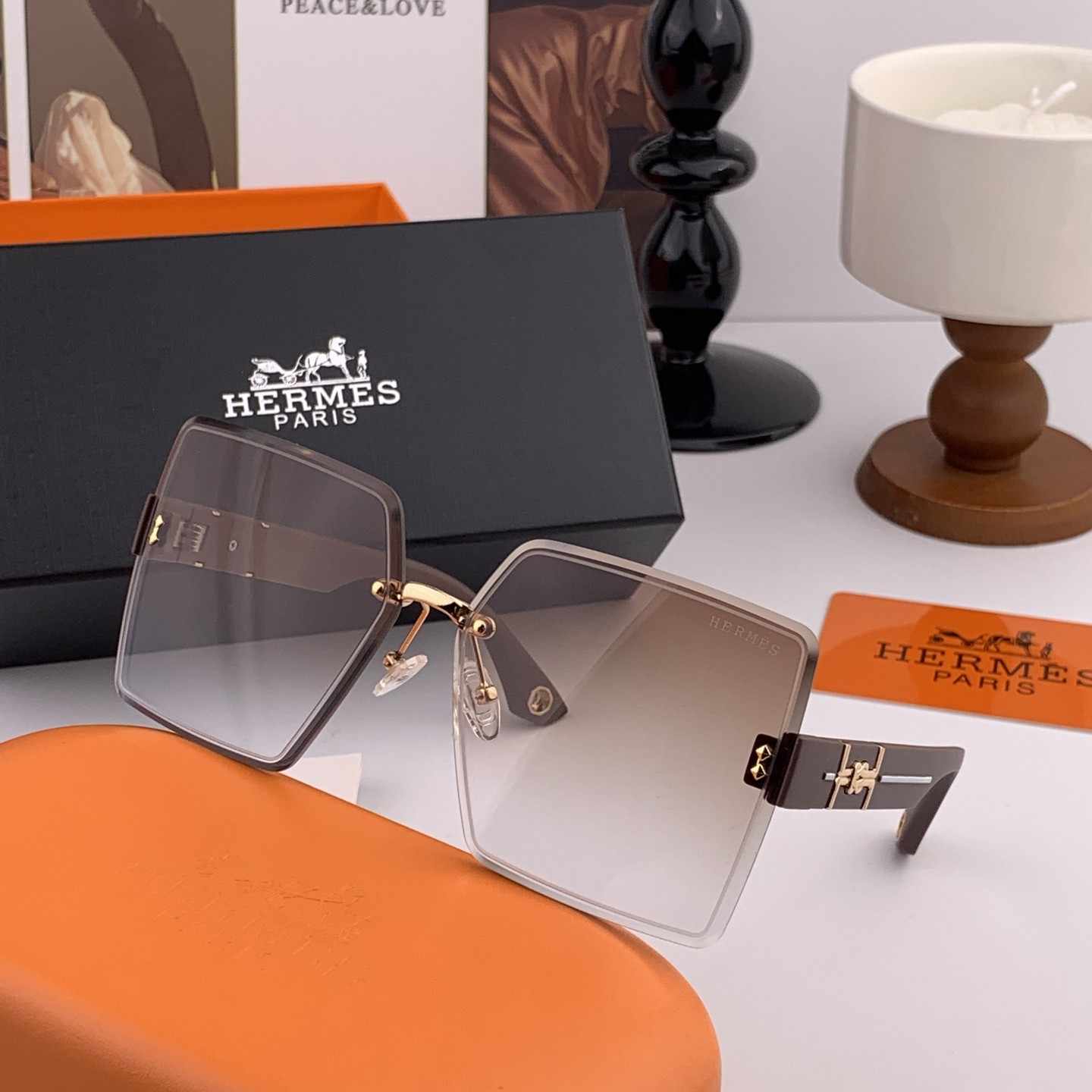 HERMES エルメス サングラス H2771