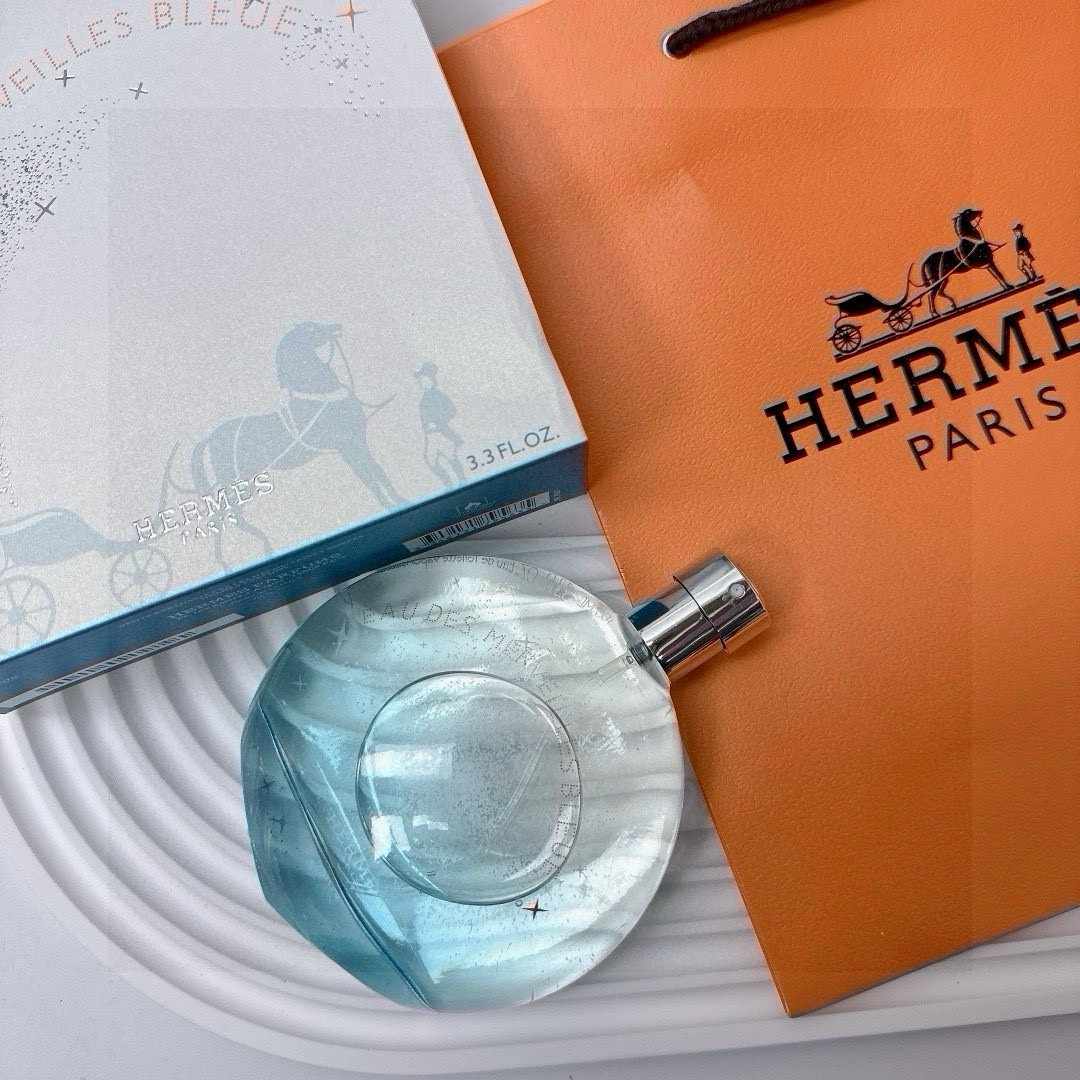 HERMES エルメス オレンジ ヴェール エトワール ブルー 100ml