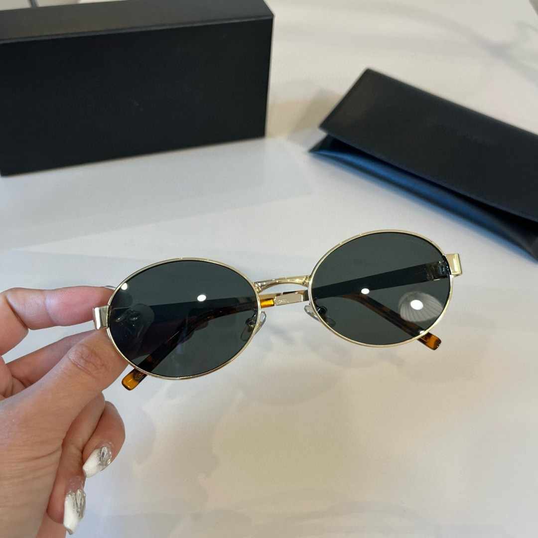 YSL サンローラン サングラス レディース ゴールド