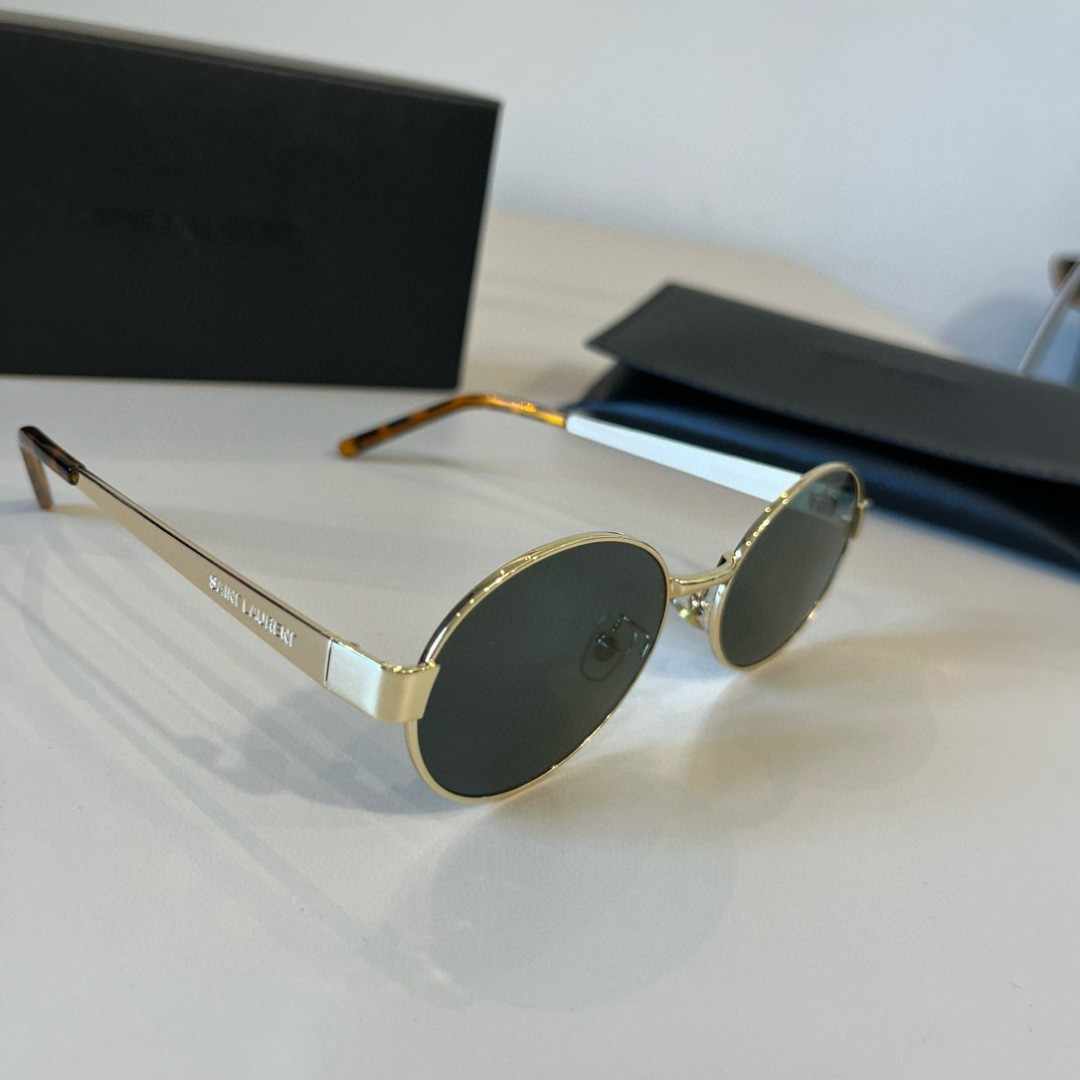 YSL サンローラン サングラス レディース ゴールド