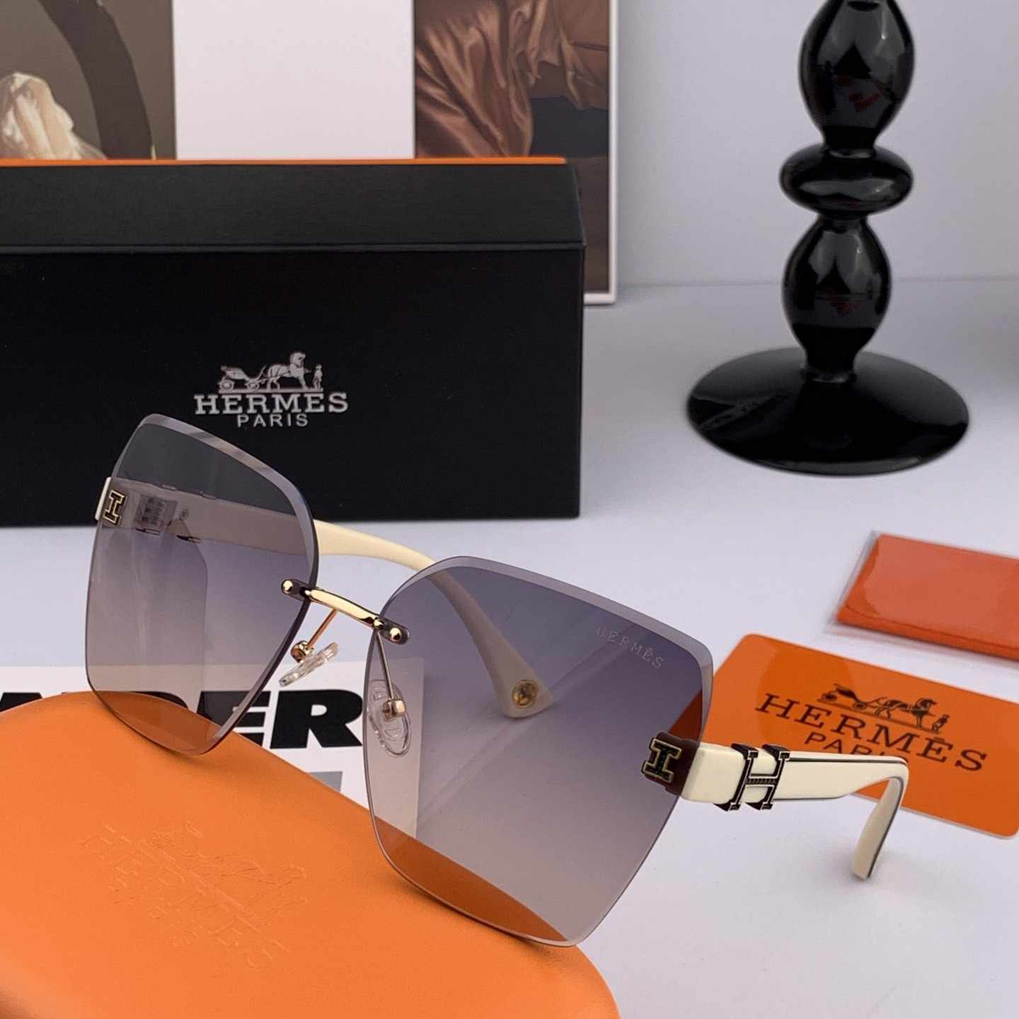 HERMES エルメス サングラス H2101