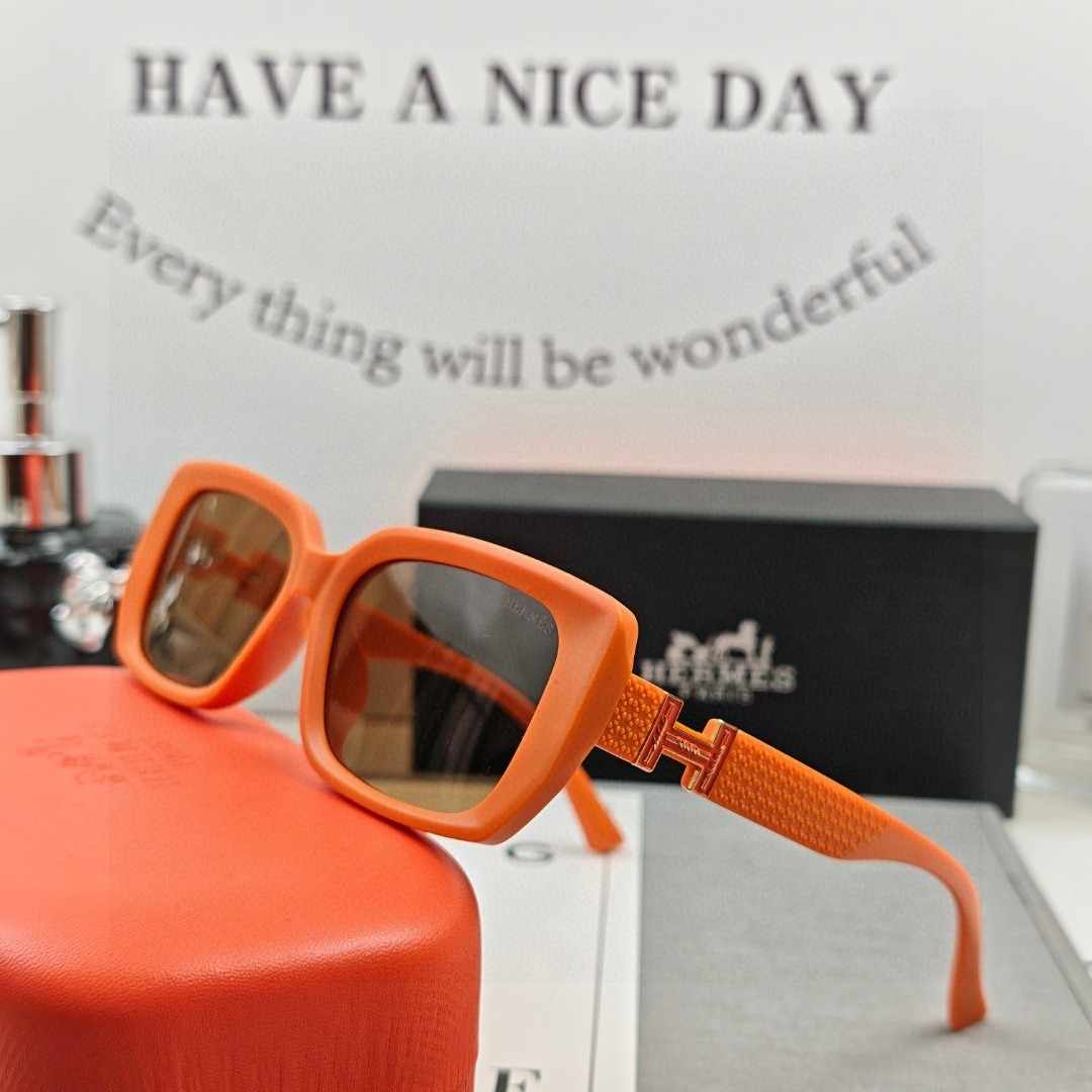 HERMES エルメス サングラス 55158