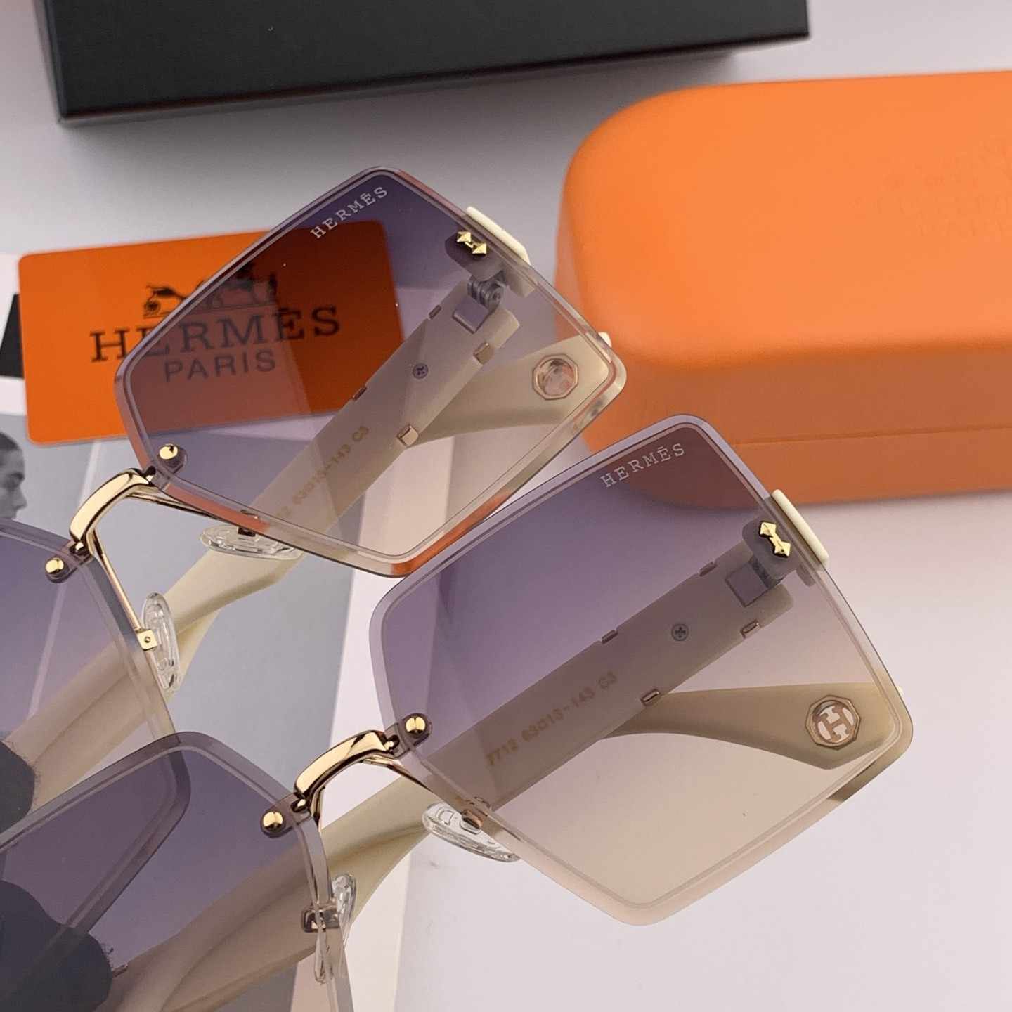 HERMES エルメス サングラス H2771