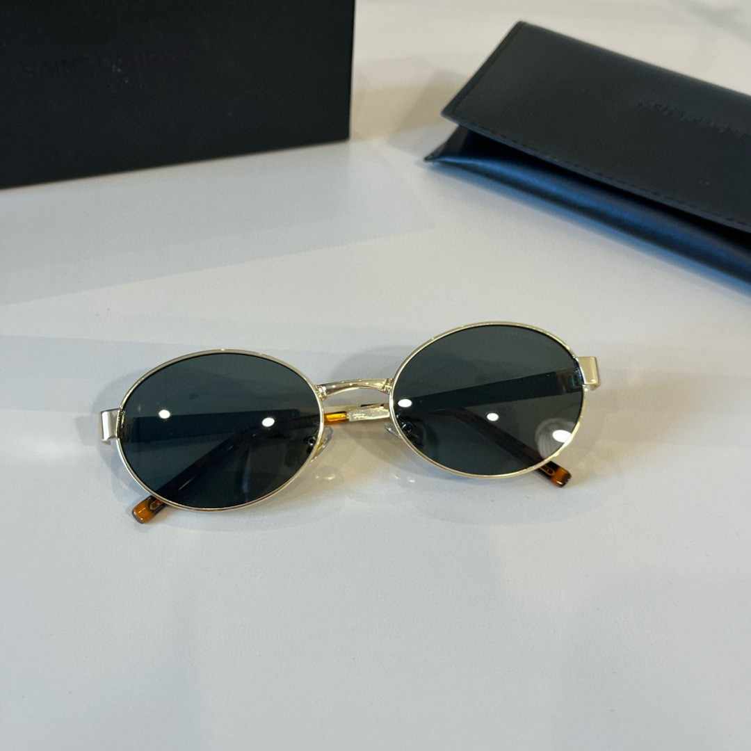 YSL サンローラン サングラス レディース ゴールド