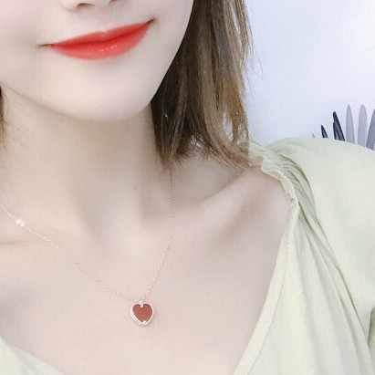 VAN CLEEF & ARPELS ヴァンクリーフ&アーペル クラシック レッドハート ネックレス イヤリング ブレスレット セット