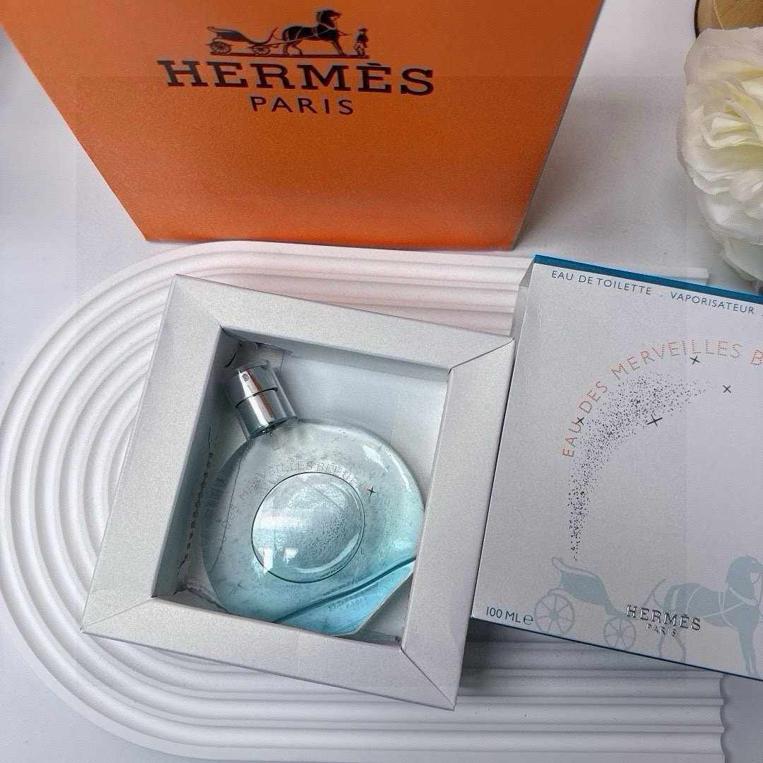 HERMES エルメス オレンジ ヴェール エトワール ブルー 100ml