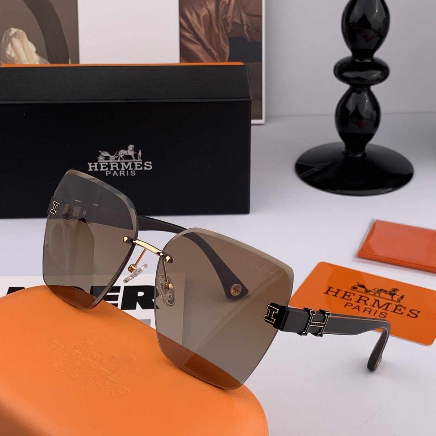 HERMES エルメス サングラス H2101