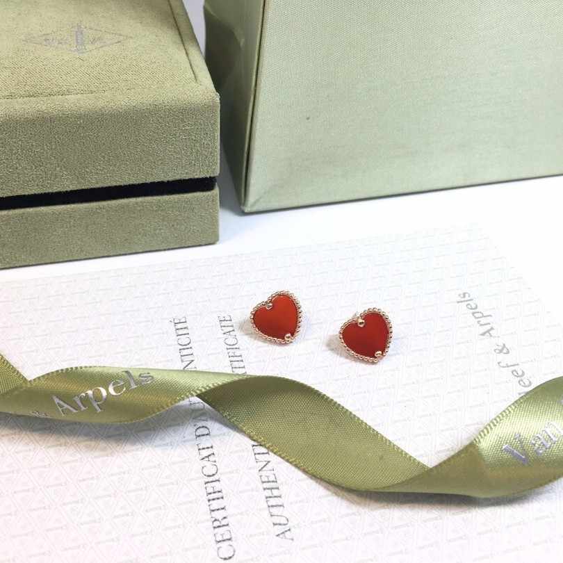 VAN CLEEF & ARPELS ヴァンクリーフ&アーペル クラシック レッドハート ネックレス イヤリング ブレスレット セット