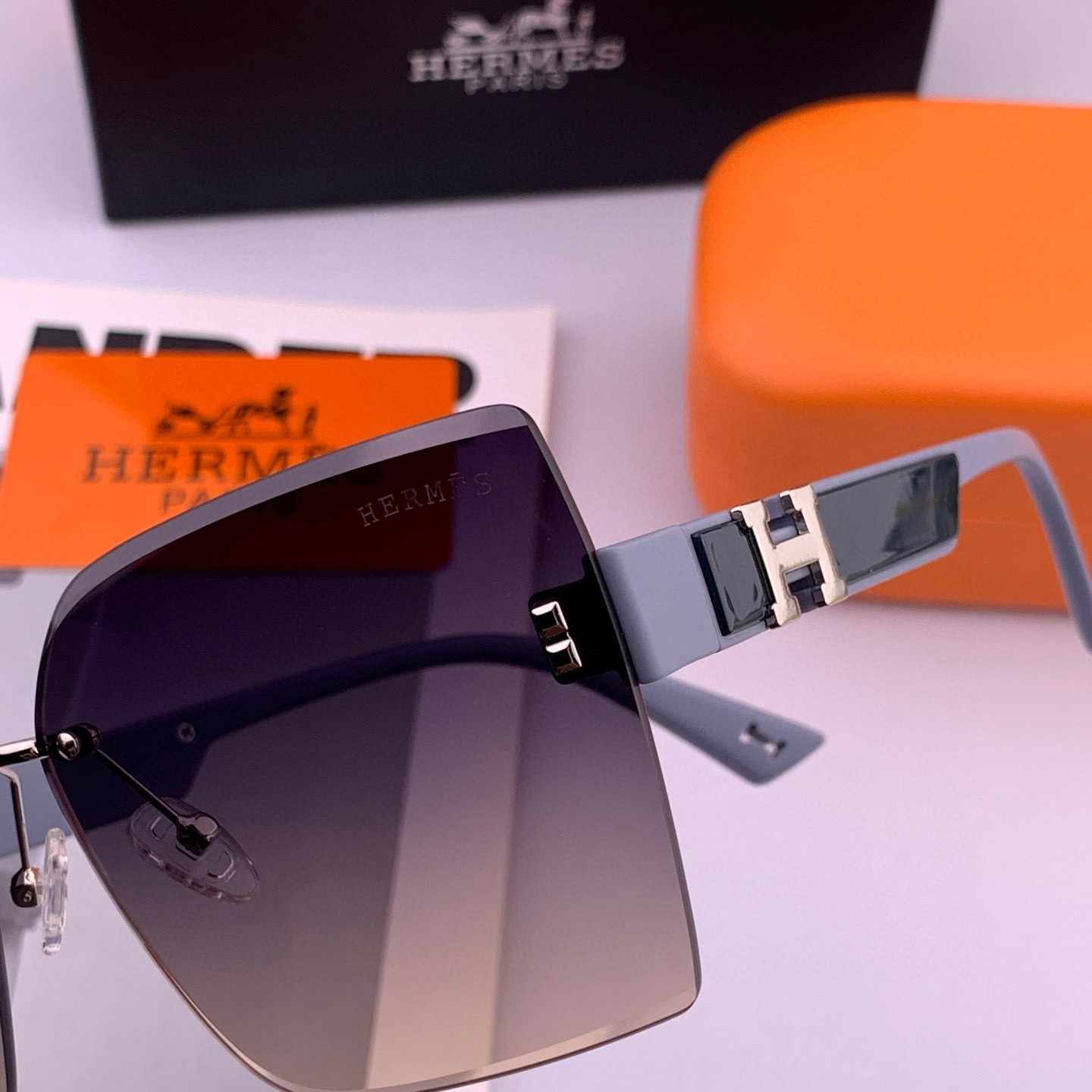 HERMES エルメス サングラス H6221 TR偏光シリーズ